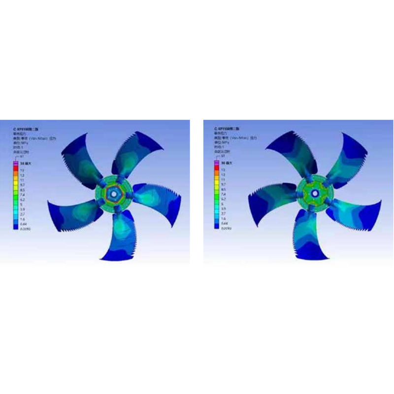 Ventilateur axial extraordinaire à haut rendement et à faible bruit de la série KF